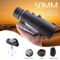 Golf Telescope HD12X56 Monocular Wide View High Definition Handheld Telescope