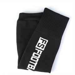 Football Socks Calf Sleeves Set Anti Slip Crew Soccer Socks