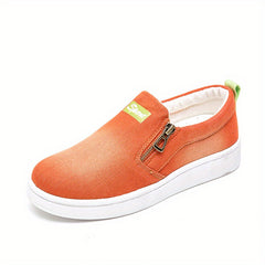 Women's Canvas Slip On Shoes Lightweight Walking Shoes