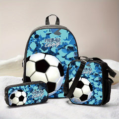 Kids Backpack Shoulder Bag Pencil Case Set for Travel Camping
