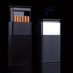 Magic Cigarette Case Hard Decoration Portable Metal Box For Men