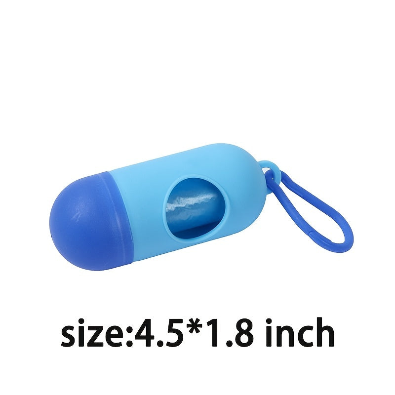 Portable Dog Waste Bags Dispenser, Poop Bag Holder for Small and Medium Dogs