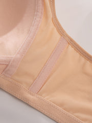Plus Size Bra Women's Plus Full Coverage Wireless Bralette