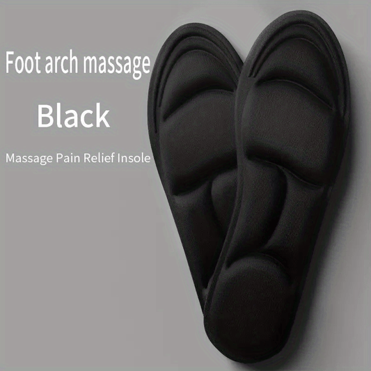 5D Shock Absorbing Sports Insole Memory Foam Shoe Pads
