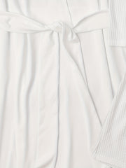Textured Pajama Set Solid Cami Top & Shorts & Nightgown Lounge