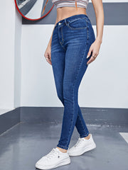 High Rise Skinny Jeans for Women