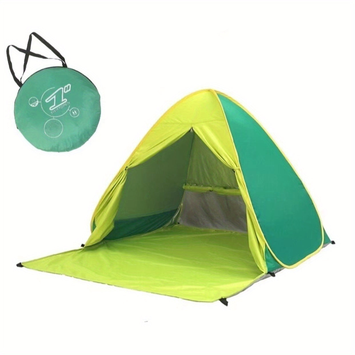 Portable Beach Tent UPF 50 UV Protection Lightweight Canopy