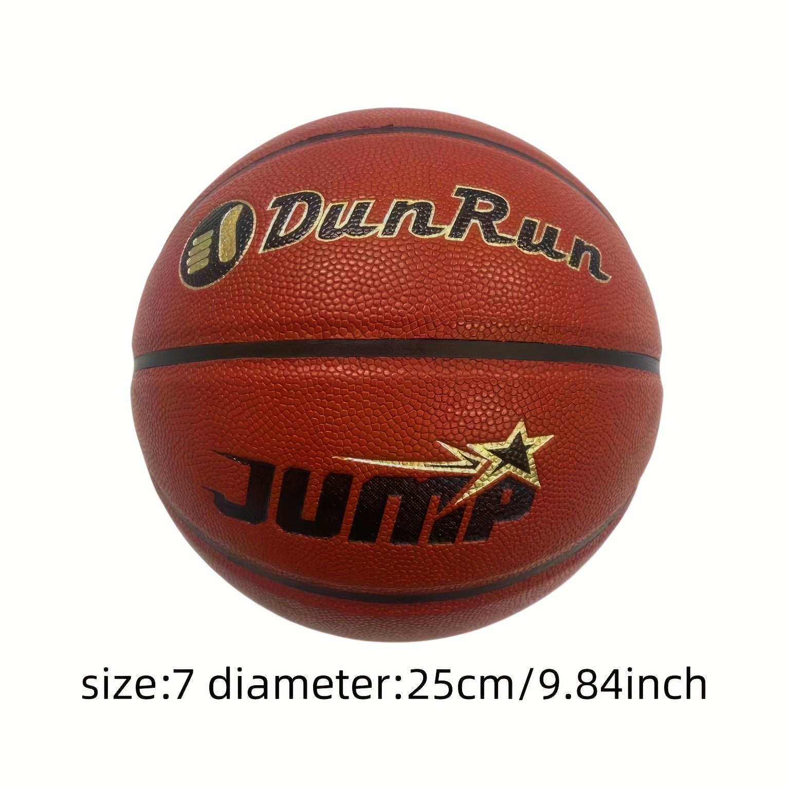 DunRun Standard No 7 Basketball Indoor Outdoor Game Training Ball