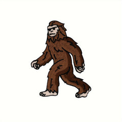 Hominid Funny Morale Patches - Embroidered Applique Fastener Hook & Loop Emblem