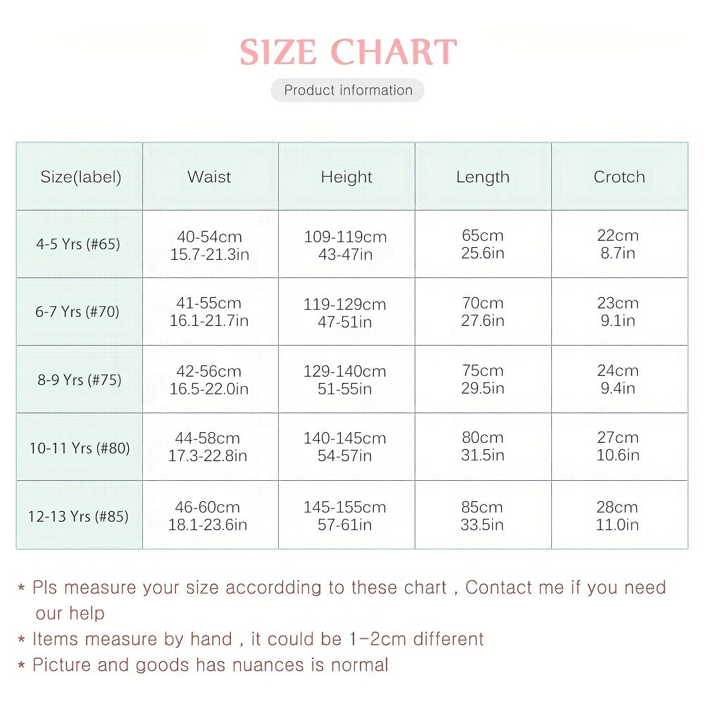 Girls Colorful Pantyhose Leggings Soft Yoga Pants 4-12 Yrs
