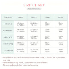 Girls Colorful Pantyhose Leggings Soft Yoga Pants 4-12 Yrs