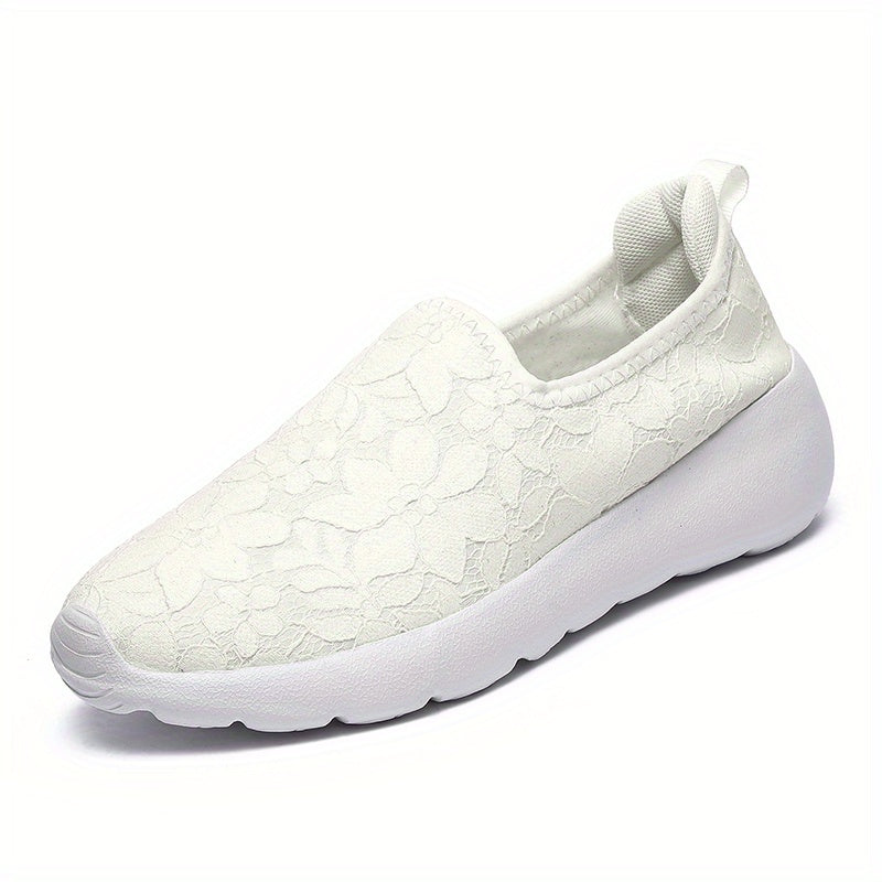 Women's Mesh Breathable Walking Shoes Thick Bottom Outdoor Shoes