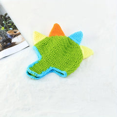 Baby Dinosaur Knitted Photo Costume Set