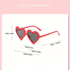 Girl's Heart Frame Baby Sunglasses UV Protection Sunshade