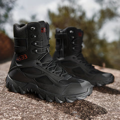 Men's High Top Military Style Hiking Boots