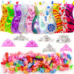 YADIYADI 38pcs Doll Accessories Set Complete Outfit for 29 Dolls