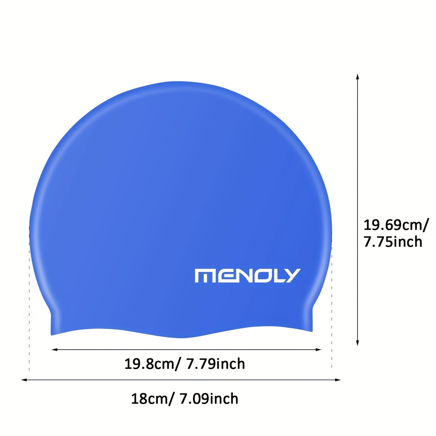 Silicone Swimming Caps for Kids & Adults