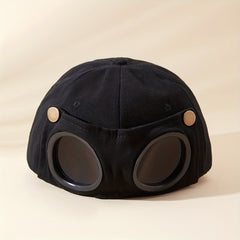 Men's Duck Tongue Cap with Sunglasses Sun Hat