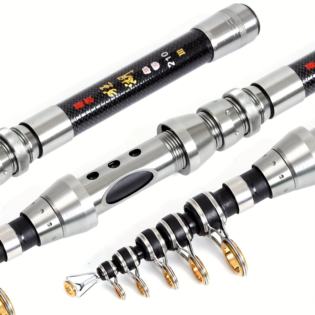 Carbon Telescopic Fishing Rod for Saltwater Fishing