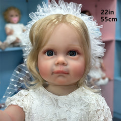 55 88 Cm Lifelike Reborn Doll Full Body Soft Enamel Simulative Doll