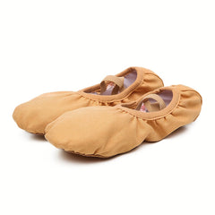 Women's Ballet Dance Shoes Cross Strap Lightweight Ballet Practice Shoes