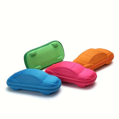 Car Shaped Sunglasses Box Zipper Closure Eyeglass Case
