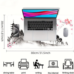 Large Gaming Mouse Pad - Non-slip, Thickened, Washable Rubber Material
