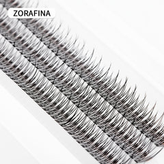 3 Rows Cluster Lashes Fishtail Shape Grafted Eyelashes