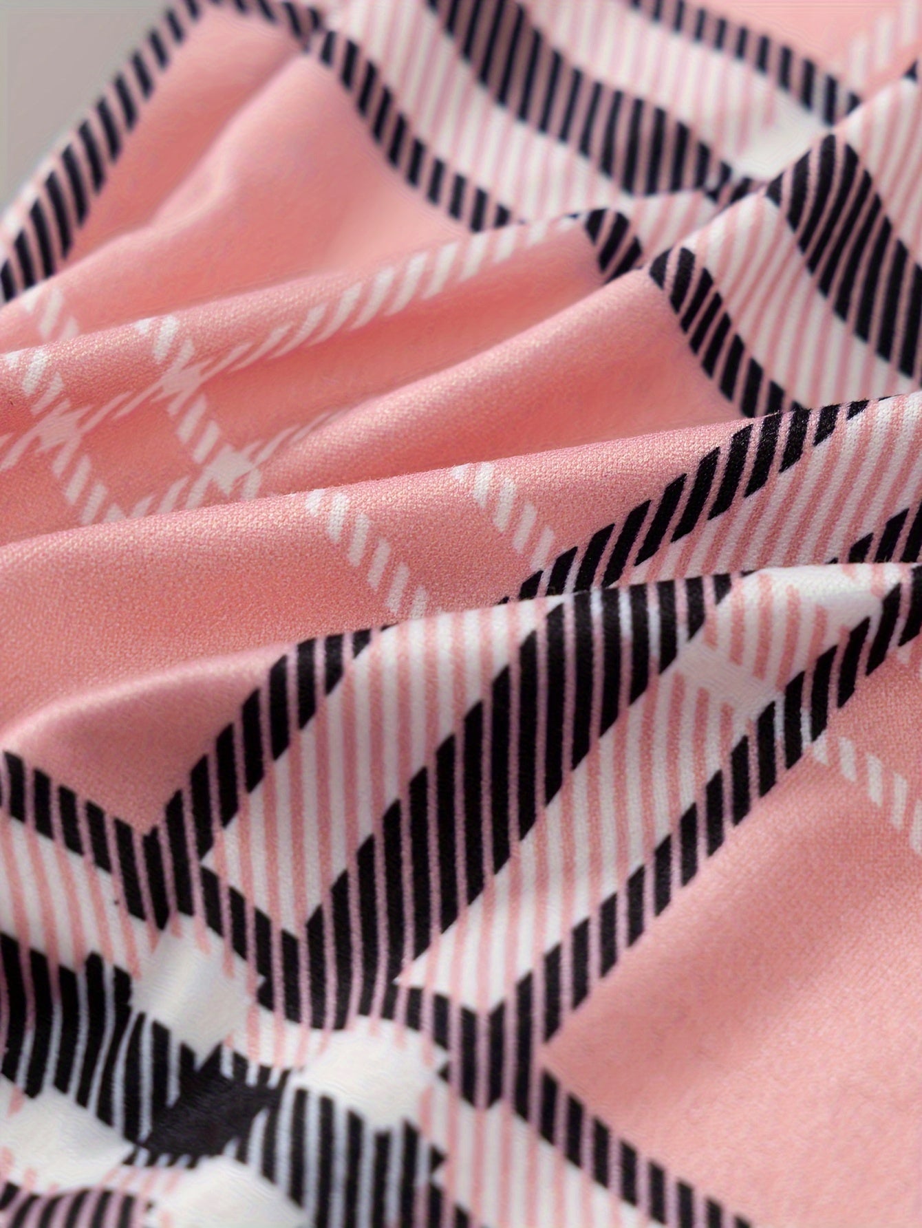 Plaid Print Sleep Bottoms Cozy Home Sleep Pants Women's Loungewear