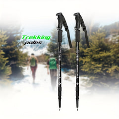 Shock Absorption Foldable Hiking Pole for Outdoor Camping