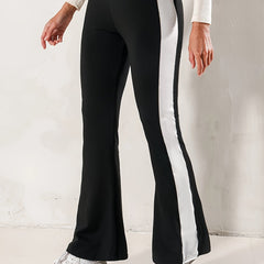 Flare Leg Pants Yoga Running Sports Bell Bottom Pants Women's Activewear