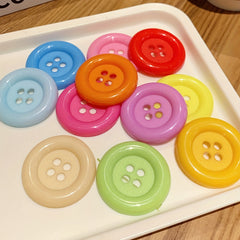 10pcs 4 Large Toy DIY Decorative Button Random DIY Clothing Decoration