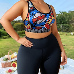 Women's Graphic Print Sports Tank Top