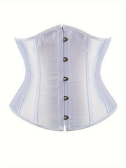 Strapless Corset Bustier Body Shaper Lace Up Lingerie