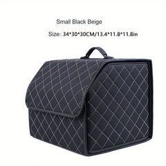 Car Trunk Organizer Storage Box Collapsible Auto Cargo Storage Container