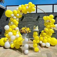 85pcs Yellow Balloon Garland Arch Kit for Wedding Birthday Anniversary