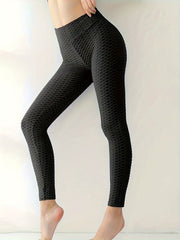 High Stretch Yoga Tight Pants High Waist Sports Running Leggings