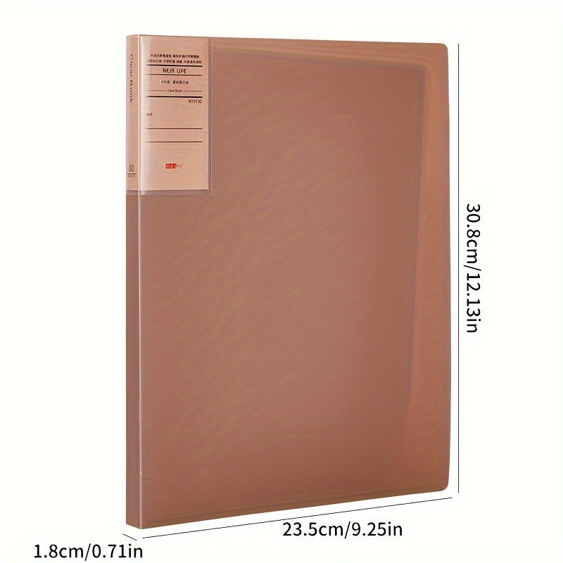 10pcs A4 Plastic File Folder School Office Supplies