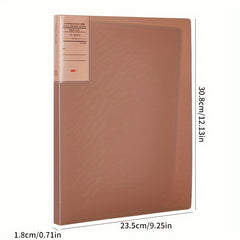 10pcs A4 Plastic File Folder School Office Supplies