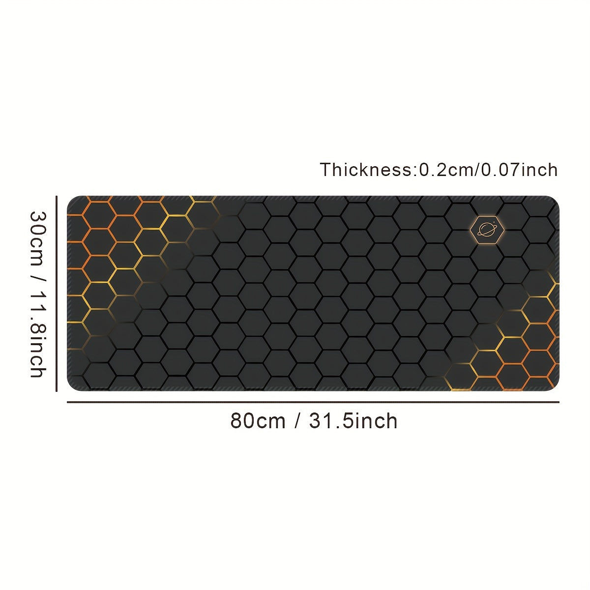 E-Sports Game Mouse Pad - Thickened Desk Pad for Boys and Girls