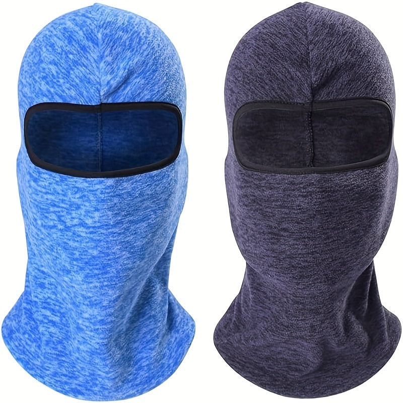 2 Pack Balaclava Ski Mask Winter Face Mask Motorcycle Windproof Neck Gaiter