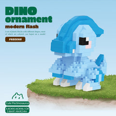 Dinosaur Family Building Block Puzzle Toy Set