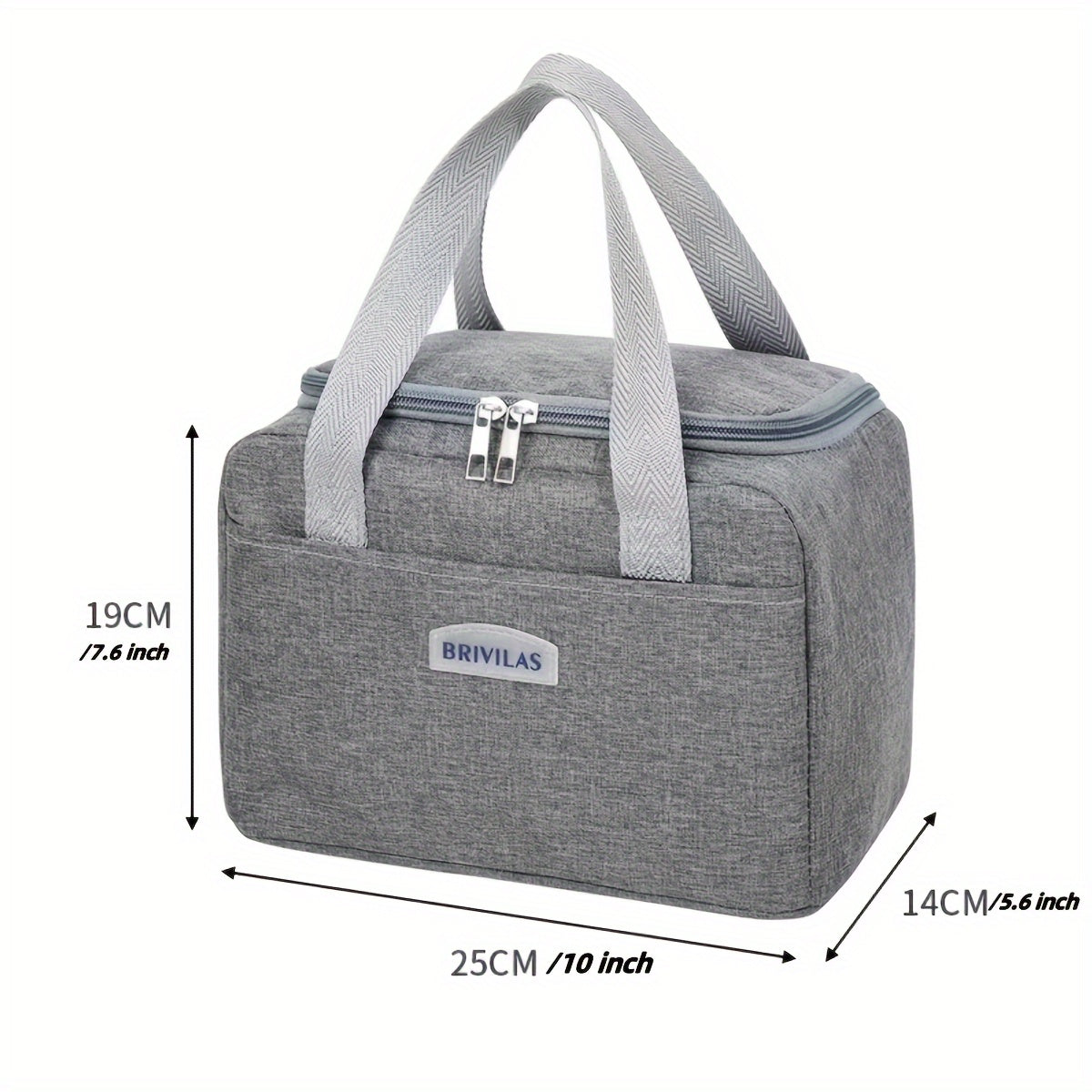 Insulation Bag Outdoor Bento Bag Work Lunch Bag Handbag Hiking Camping Food Stor