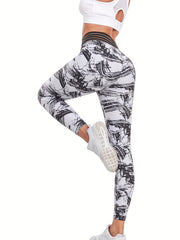 High Waisted Yoga Leggings Lifting Athletic Tight Pants