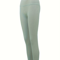 Seamless High Waist Fitness Cropped Pants Running Yoga Leggings