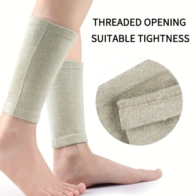 Cashmere Foot Guard Ankle Soft Elastic Breathable Warm Calf Socks Cover