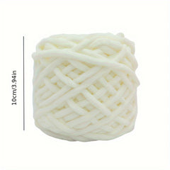Soft Polyester Blended Crochet Yarn for DIY Scarves and Hats