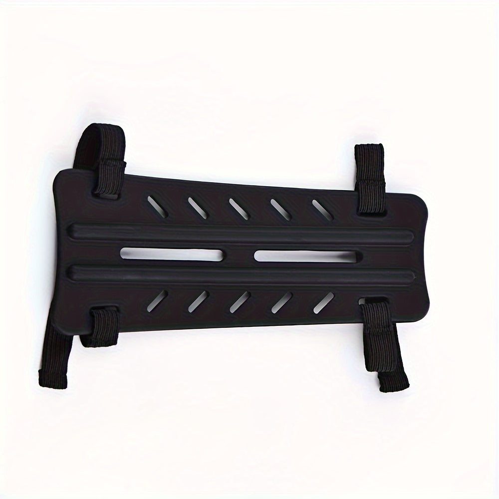 Solid Rubber Arm Guard With Adjustable Strap for Archery