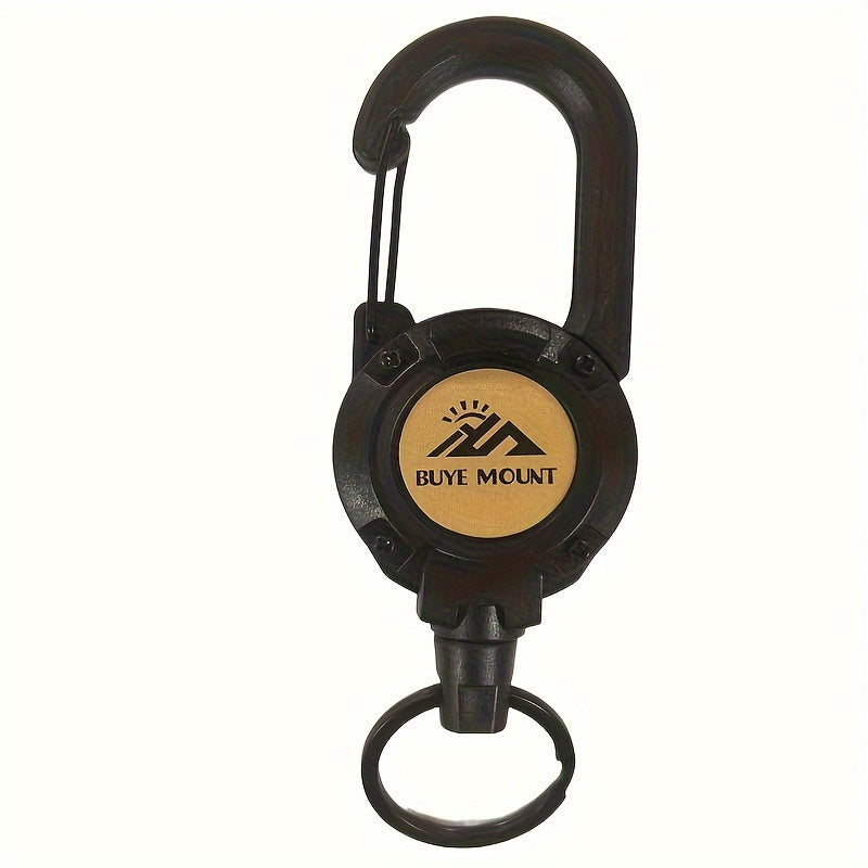 Outdoor Camping Keychain Retractable Anti-lost Buckle