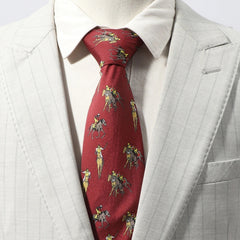 Men's Horse Racing Tie for Business Parties